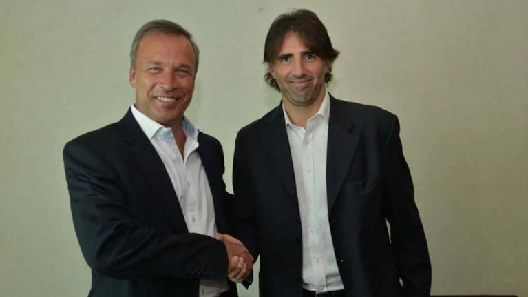 Fassi y Escribano cuando trabajaban juntos por Talleres.