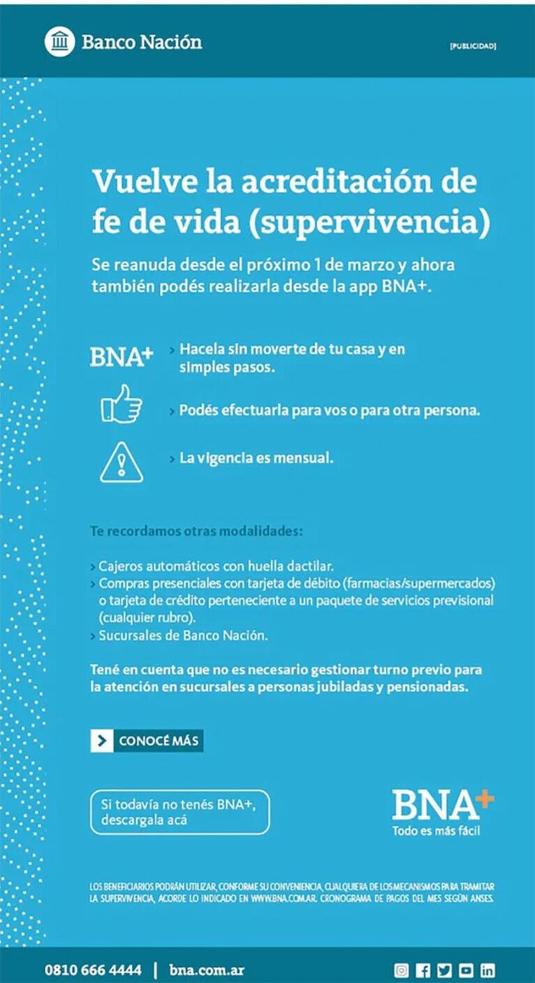 “Fe de vida” para jubilados: cómo hacer el trámite sin asistir al banco