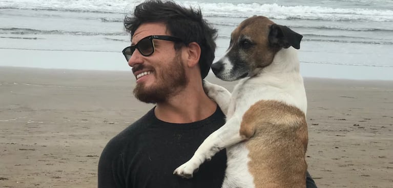 Fede Bal despidió a su perro Kike.