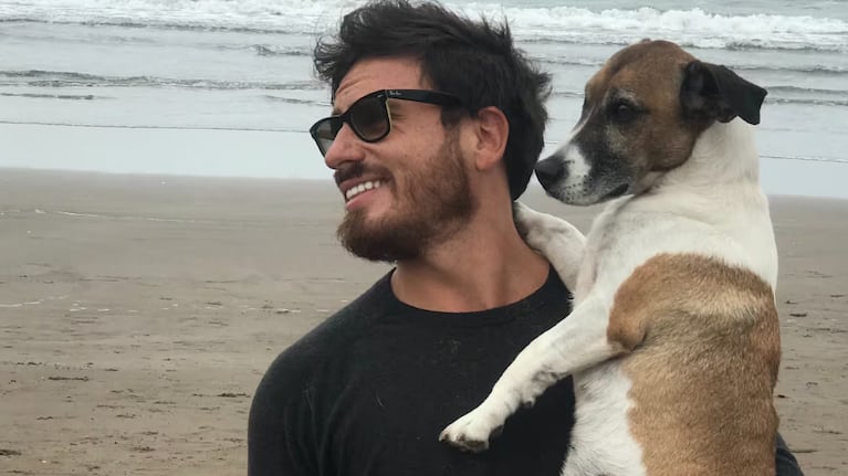 Fede Bal despidió a su perro Kike.