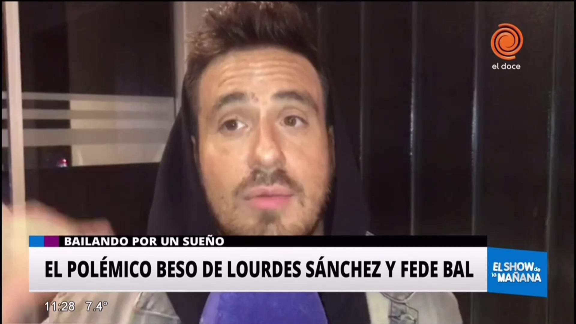 Fede Bal: "Fue un beso de novela"