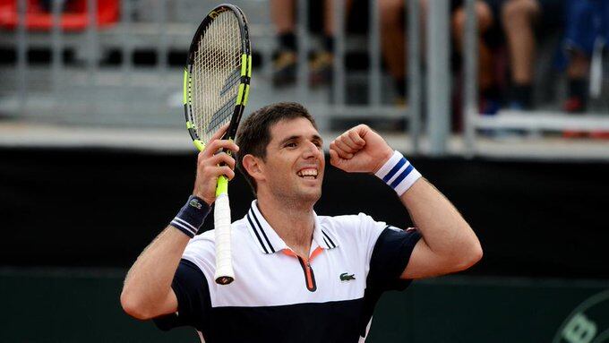 Fede Delbonis ganó sus dos singles contra Italia.