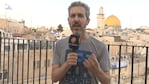 Fede Tolchinsky recorrió la Ciudad Vieja de Jerusalén.