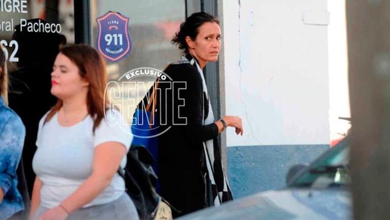 Federica Pais visitó a su hijo en la comisaría