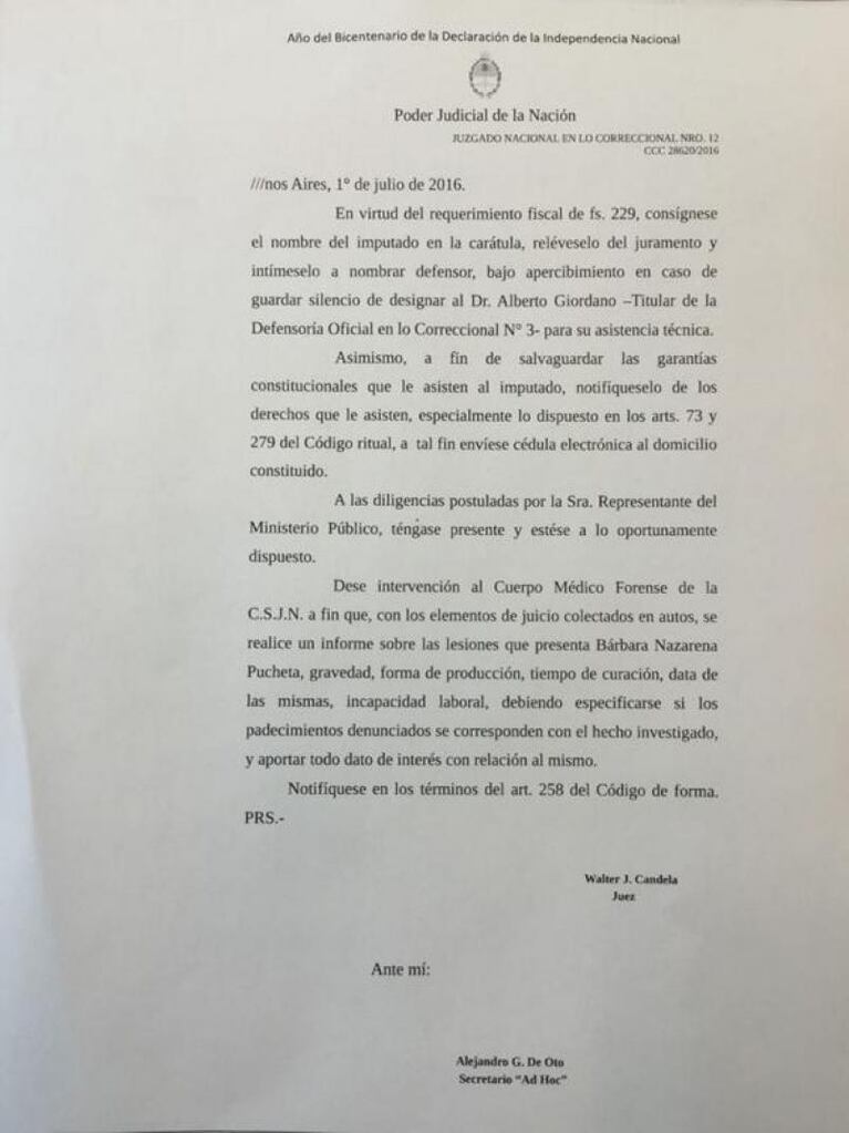 Federico Bal fue imputado por violencia de género