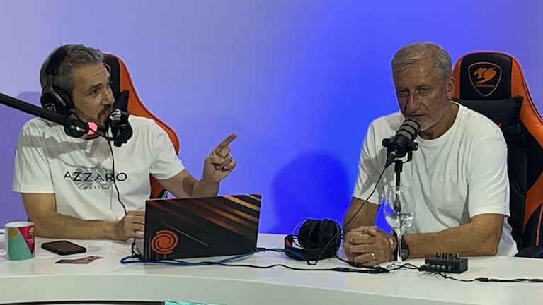 Federico Tolchinsky junto a Héctor Campana en Distrito Federal.