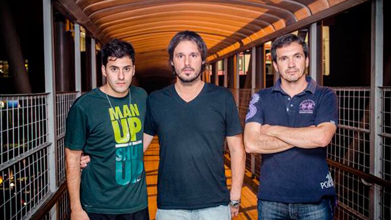 Felipe Coni, Marcos Menegazzo y Cristian Pisani.