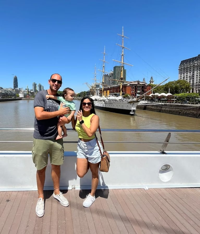 Felipe y su familia.