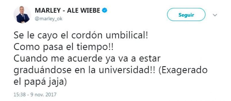 ¡Feliz día abuela! La mamá de Marley conoció a Mirko