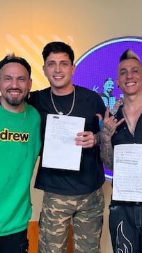 Fer Olmedo se sumó al proyecto de composición en vivo de Monada y escribieron un tema de desamor