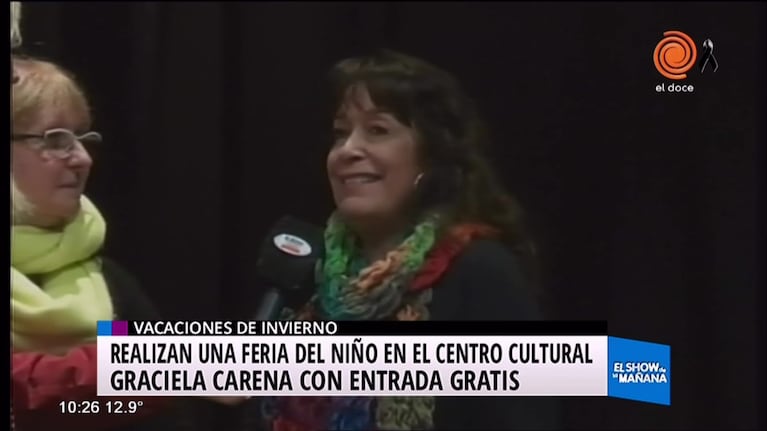 Feria del Niño en el centro cultural Graciela Carena