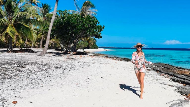 Fernanda Berger le da la vuelta al mundo en velero.