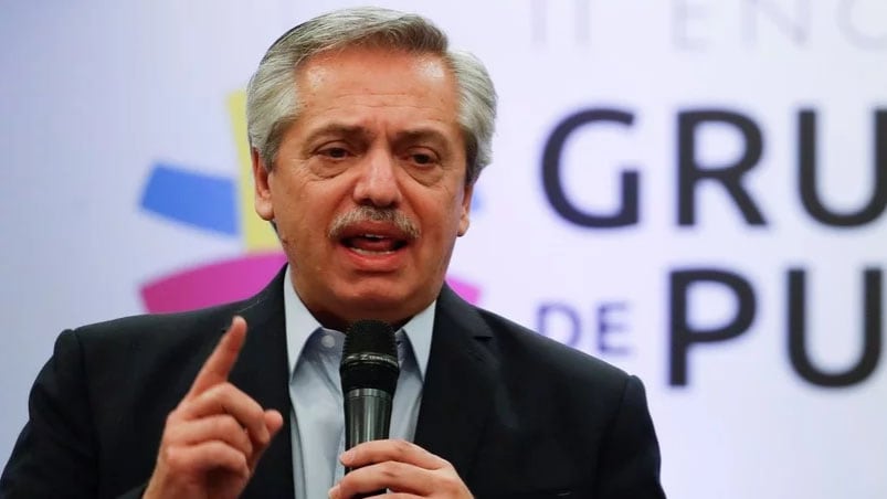 Fernández inauguró la cumbre. Foto: AP.