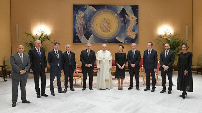 Fernández se reunió con el Papa Francisco: "Me expresó su idea de apoyarnos"