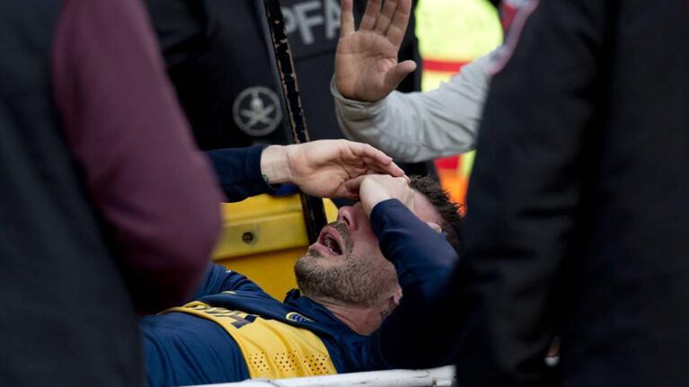Fernando Gago no jugará hasta el año que viene. Foto: TN.