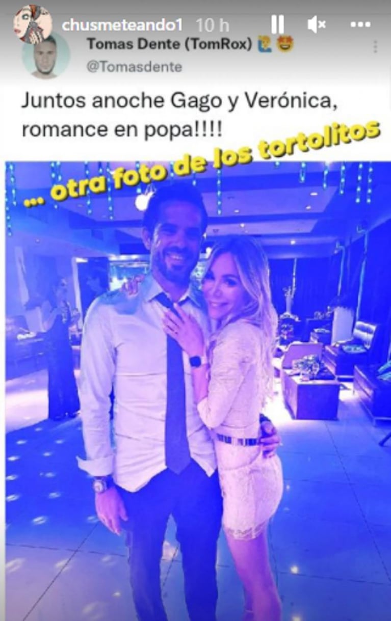 Fernando Gago se mostró con su nueva pareja tras el escándalo con Gisela Dulko