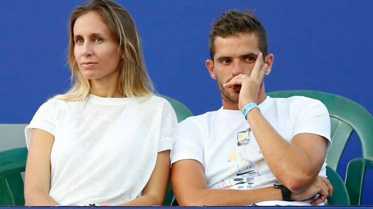 Fernando Gago y Gisela Dulko, en crisis.