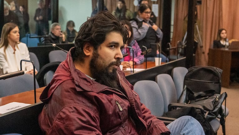 Fernando Sabag Montiel durante el juicio por el atentado a CFK.