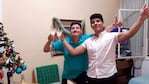 Fernando y su padre Silvino en las últimas Fiestas que compartieron. 