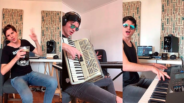 Fernet, piano y acordeón, la fórmula del tunga tunga.