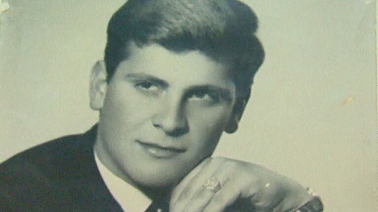 Ferrari en su juventud, a los 18 años.