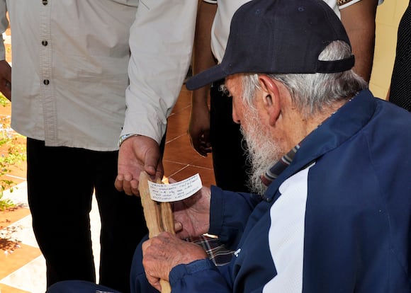 Fidel Castro celebró sus 89 con Maduro y Evo Morales. Foto: Estudios Revolución.