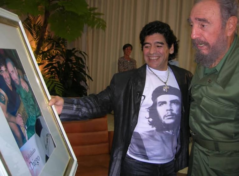 Fidel Castro, según Macri, Cristina, Francisco y Maradona