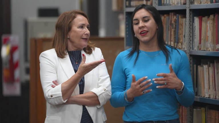 Fidela Azarian, una de esas protagonistas de La otra selección.