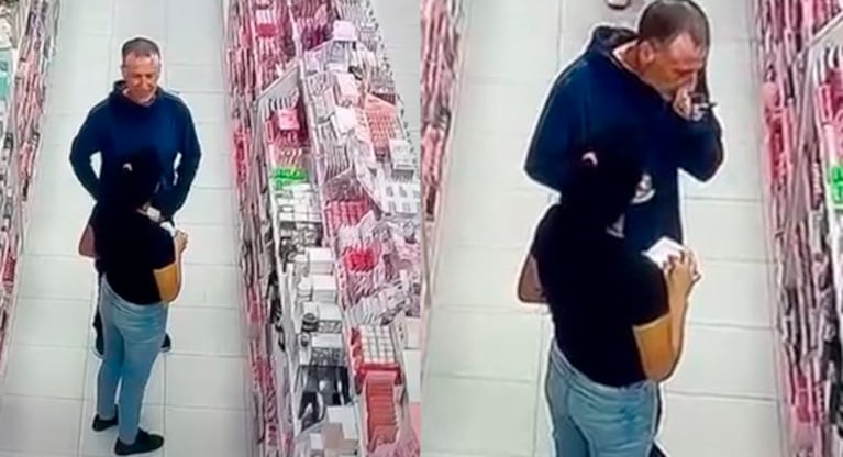 Filmaron un robo en un local de Córdoba.