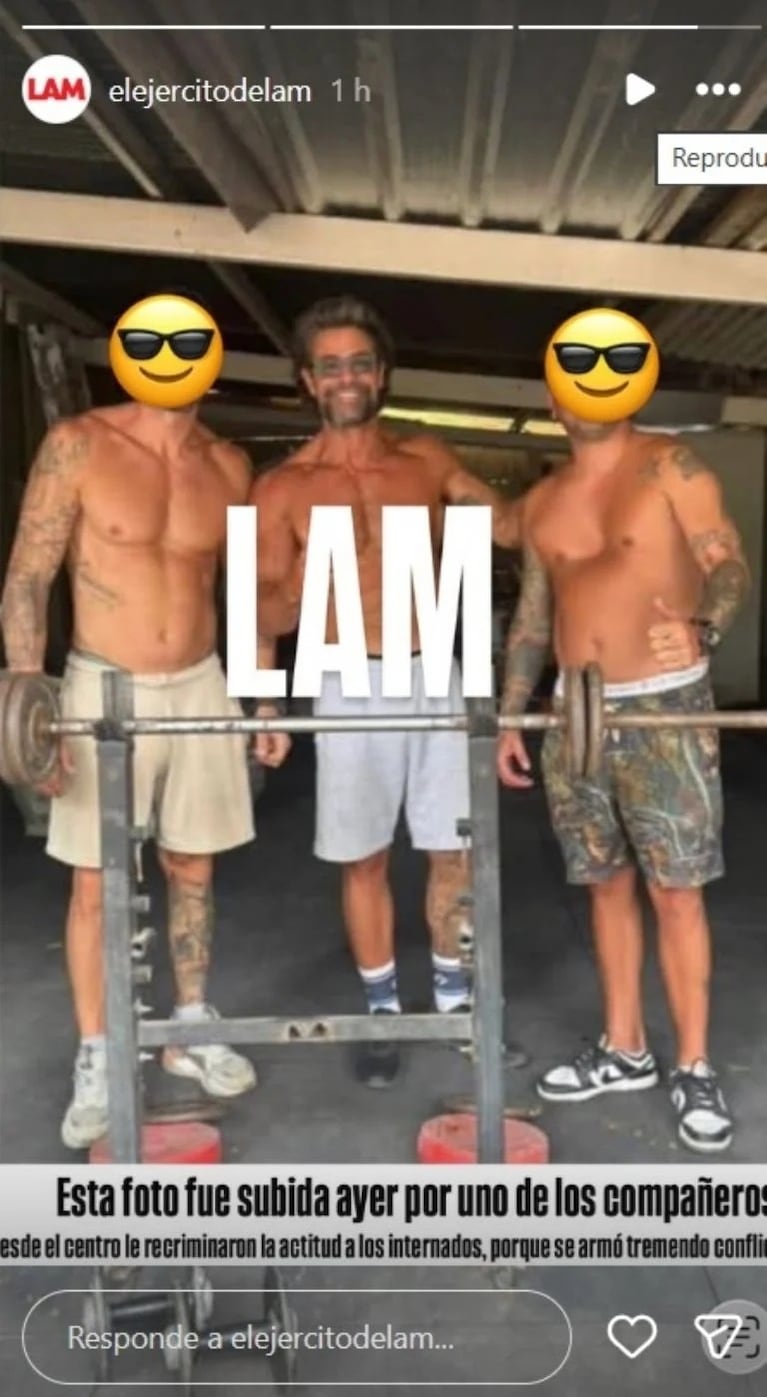 Filtraron la primera foto de Luciano Castro en el centro de rehabilitación donde se internó