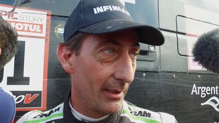 Fin de la ilusión. Villagra abandonó el Dakar antes de llegar a Córdoba.