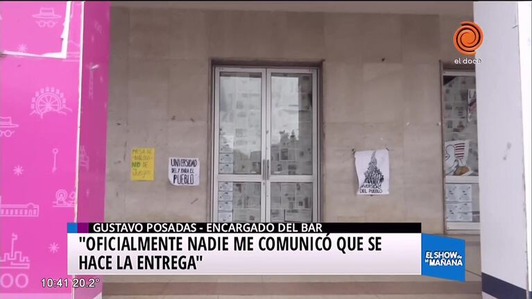 Finalizó la toma del Pabellón Argentina