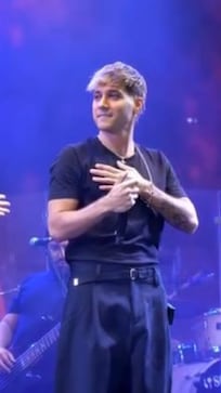 ¡Finalmente se dio! Joaco Martín y Luciano Pereyra se juntaron en un festival y cantaron juntos