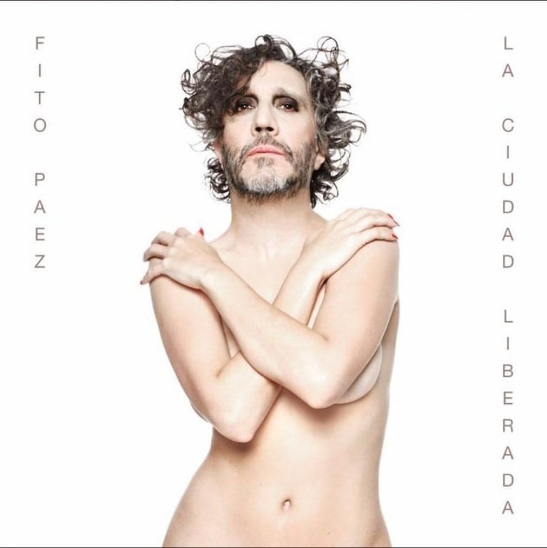 Fito Páez lanzó su nuevo disco con una portada muy hot