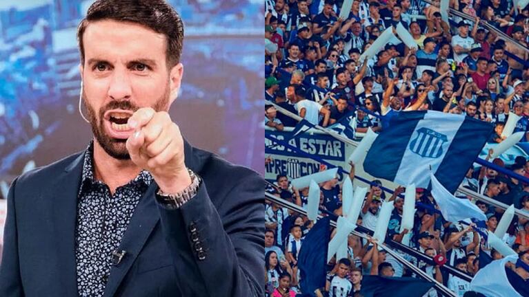 Flavio Azzaro se cruzó con los hinchas de Talleres en las redes sociales.