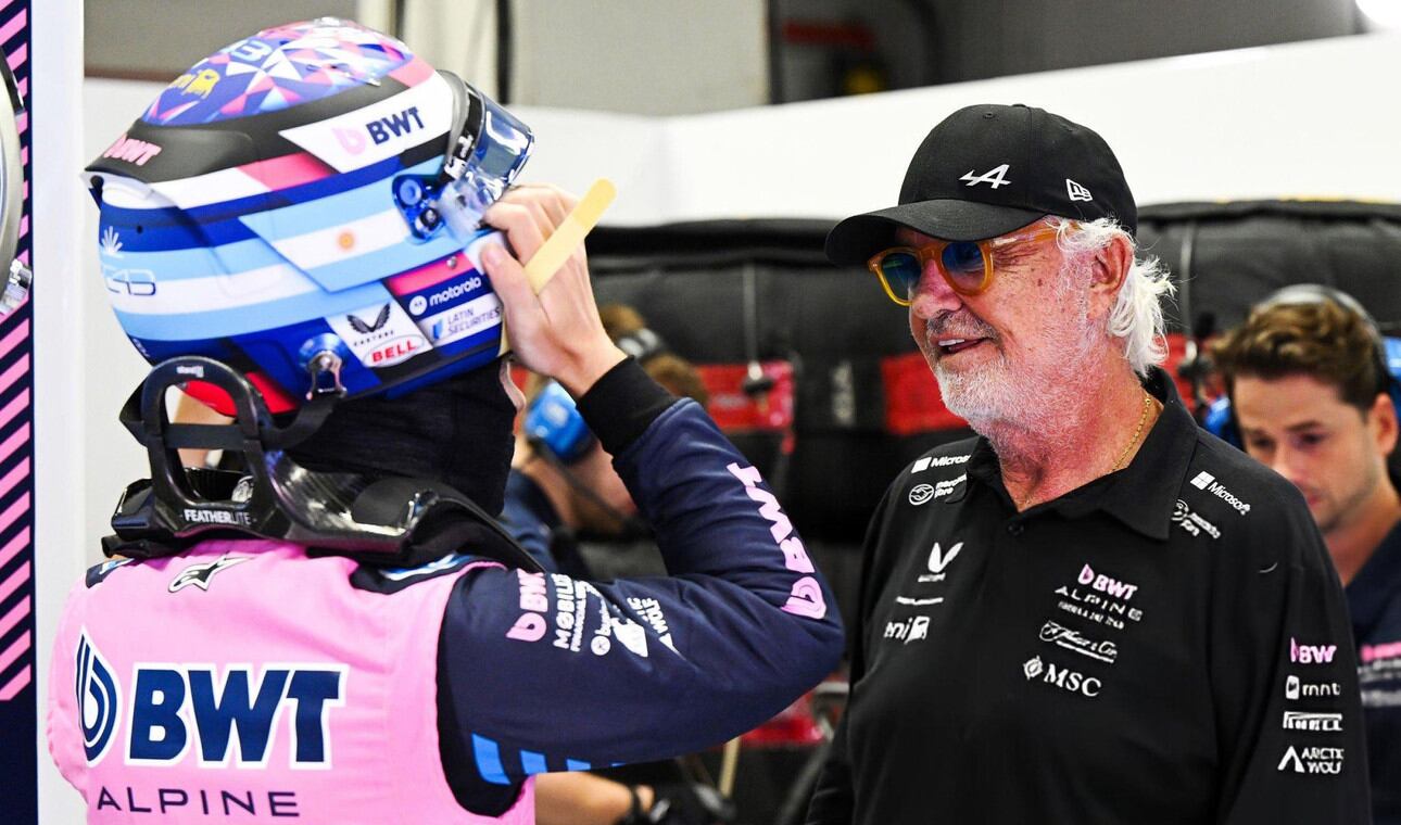 Flavio Briatore analizó el fin de semana de Franco Colapinto.