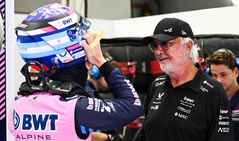 Flavio Briatore analizó el fin de semana de Franco Colapinto.