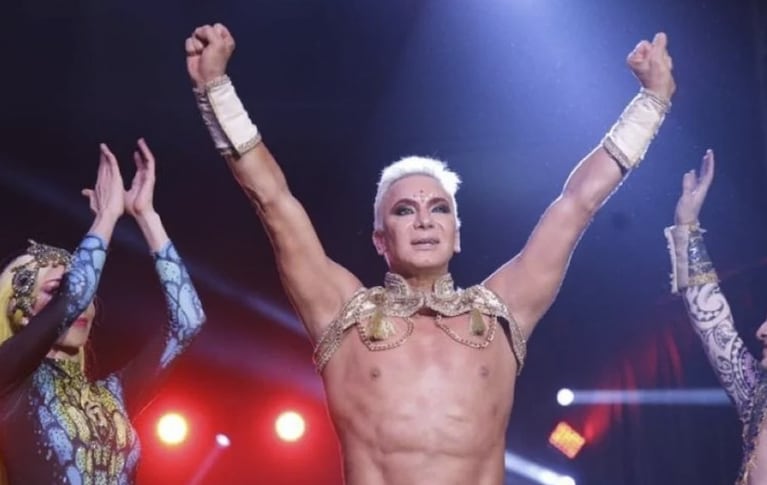 Flavio Mendoza sufrió una fuerte caída en un show.