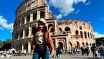 Flor Ferrero en el Coliseo Romano