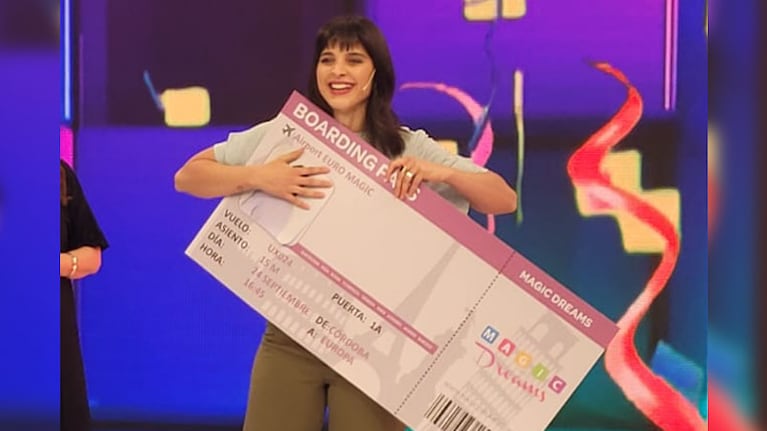 Flor Ferrero ganó el viaje tras competir en los Cuatro Escalones