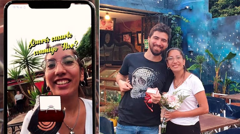 Flor nunca se imaginó que Maxi había planeado todo para sorprenderla.