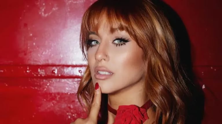 Flor Vigna mostró una rutina fitness y causó polémica.