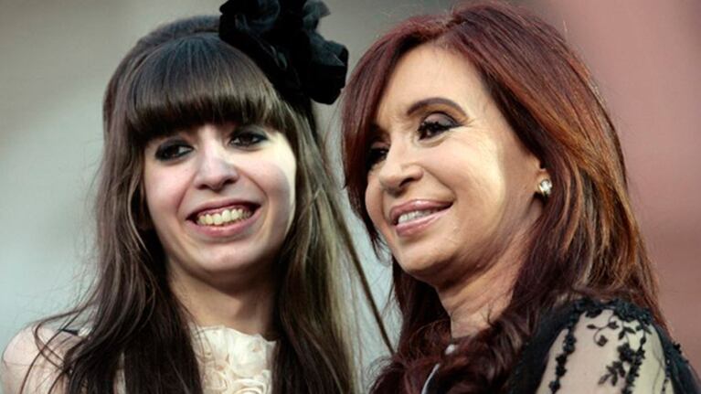 Florencia Kirchner y su madre, Cristina Fernández.