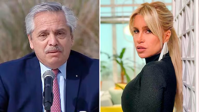 Florencia Peña criticó a Milei y comparó su gestión con la de Alberto Fernández.