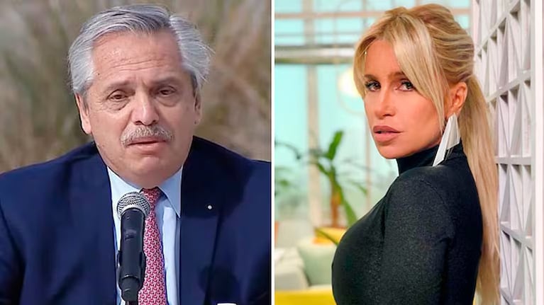 Florencia Peña criticó a Milei y comparó su gestión con la de Alberto Fernández.