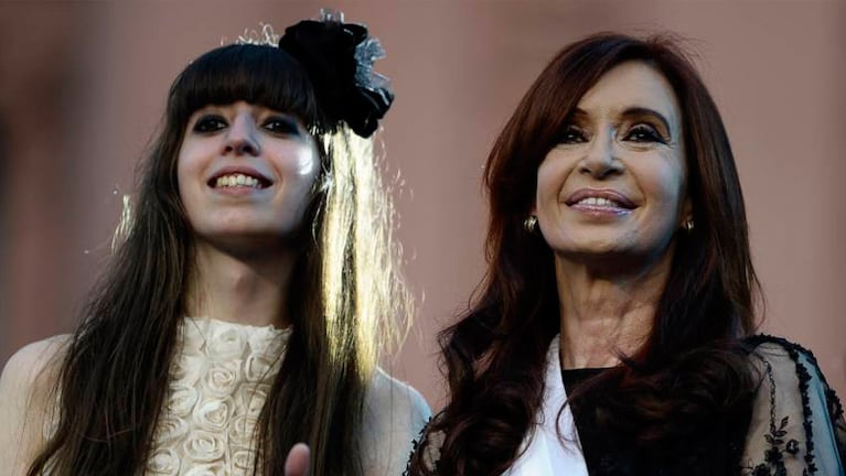 Florencia y Cristina Kirchner, en la mira de la justicia. 