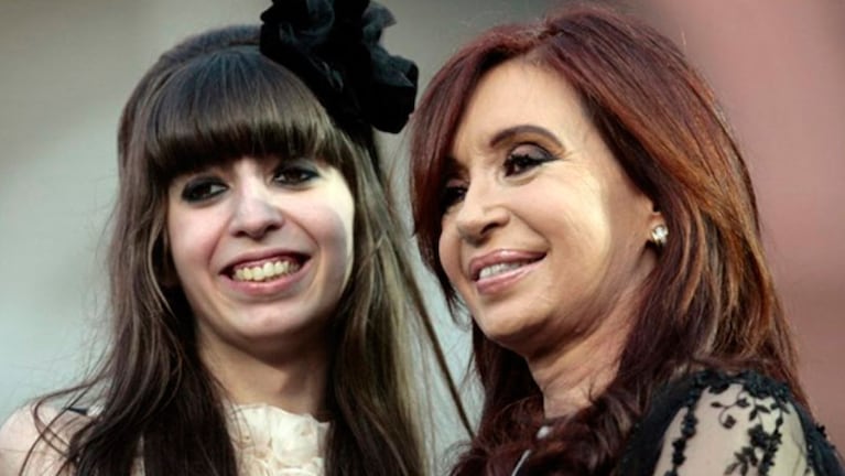 Florencia y Cristina Kirchner están en Cuba. 