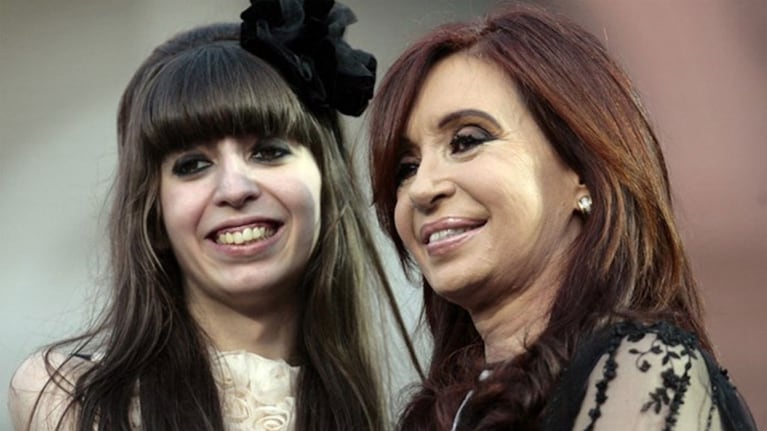 Florencia y Cristina Kirchner, investigadas por la Justicia.