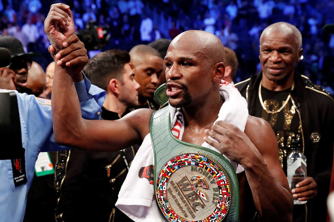 Floyd Mayweather noqueó a Conor McGregor en el combate del año.