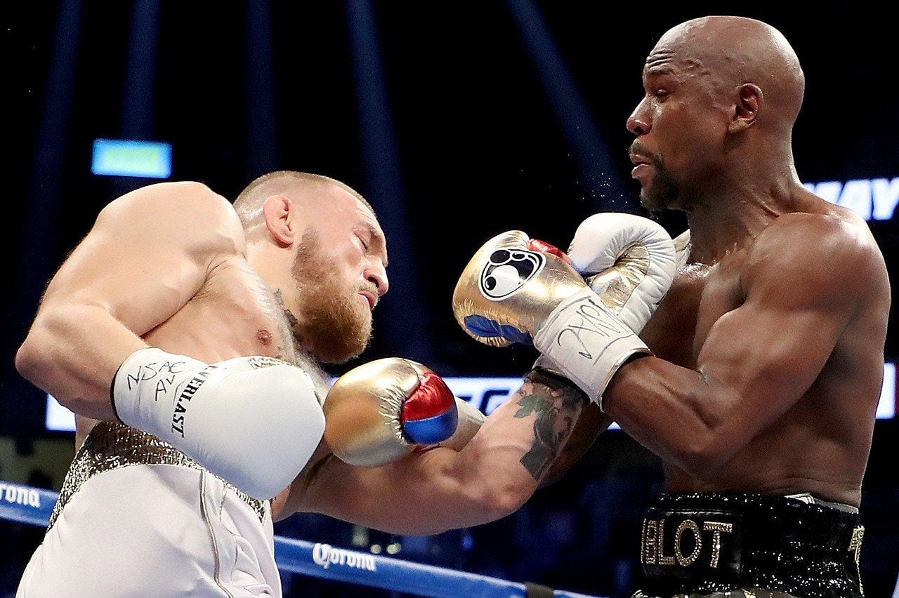 Floyd Mayweather noqueó a Conor McGregor en el combate del año.